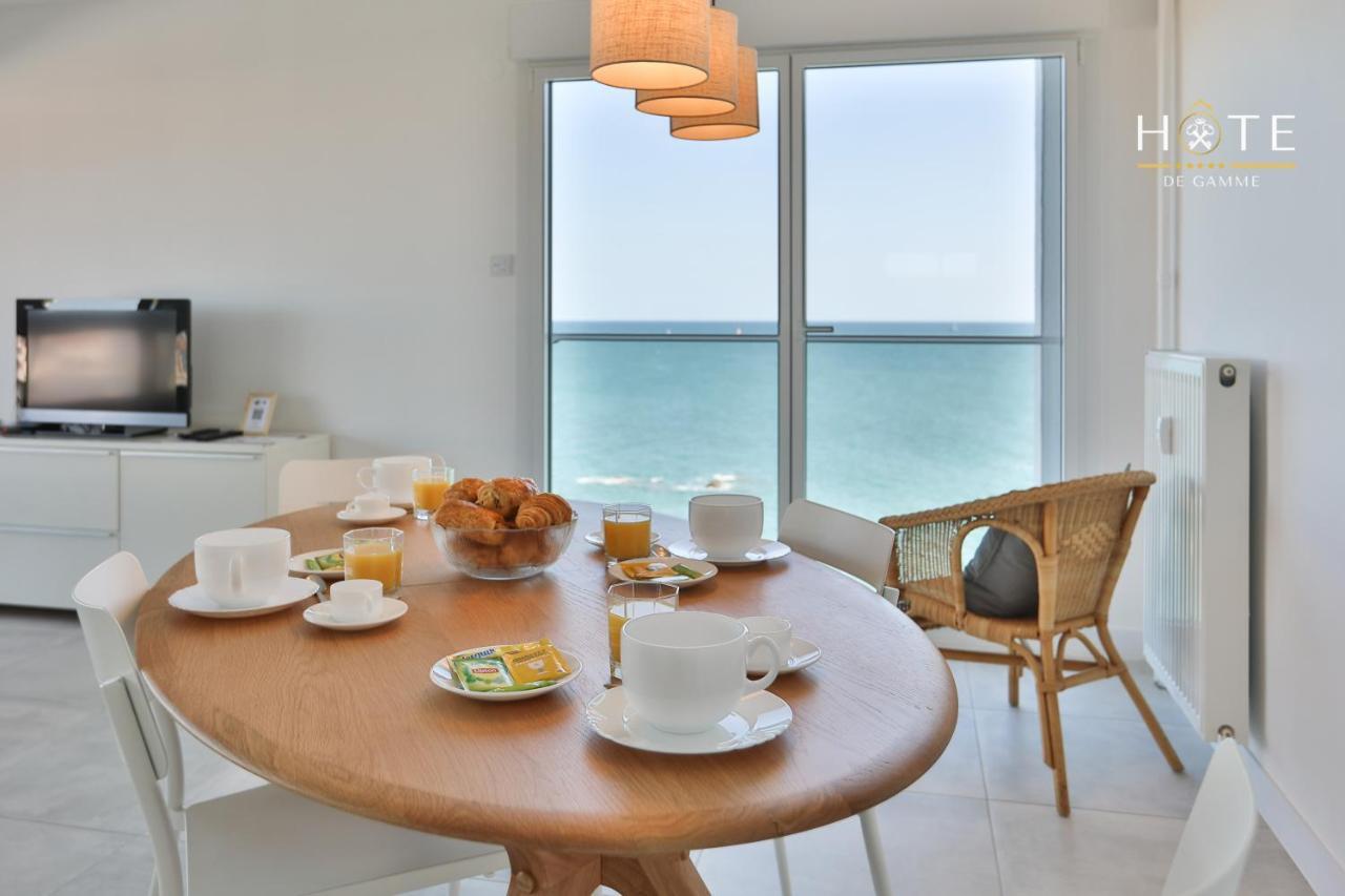 Appartement De Caractere, Superbe Vue Mer 280° La Chaume Екстер'єр фото