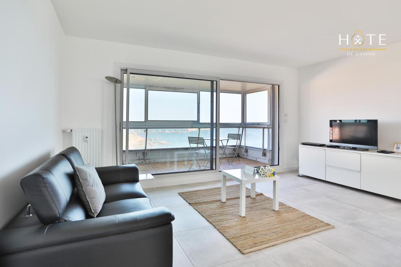 Appartement De Caractere, Superbe Vue Mer 280° La Chaume Екстер'єр фото