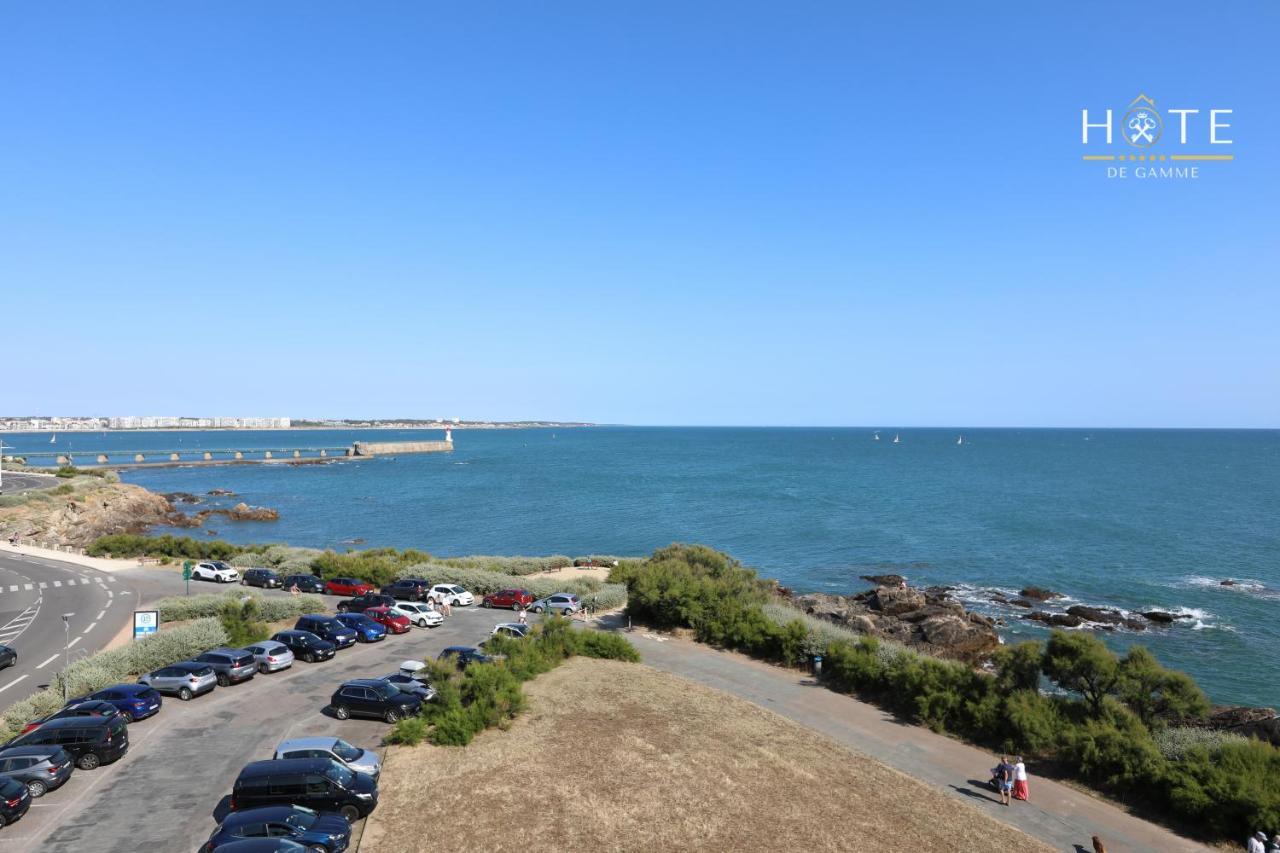 Appartement De Caractere, Superbe Vue Mer 280° La Chaume Екстер'єр фото